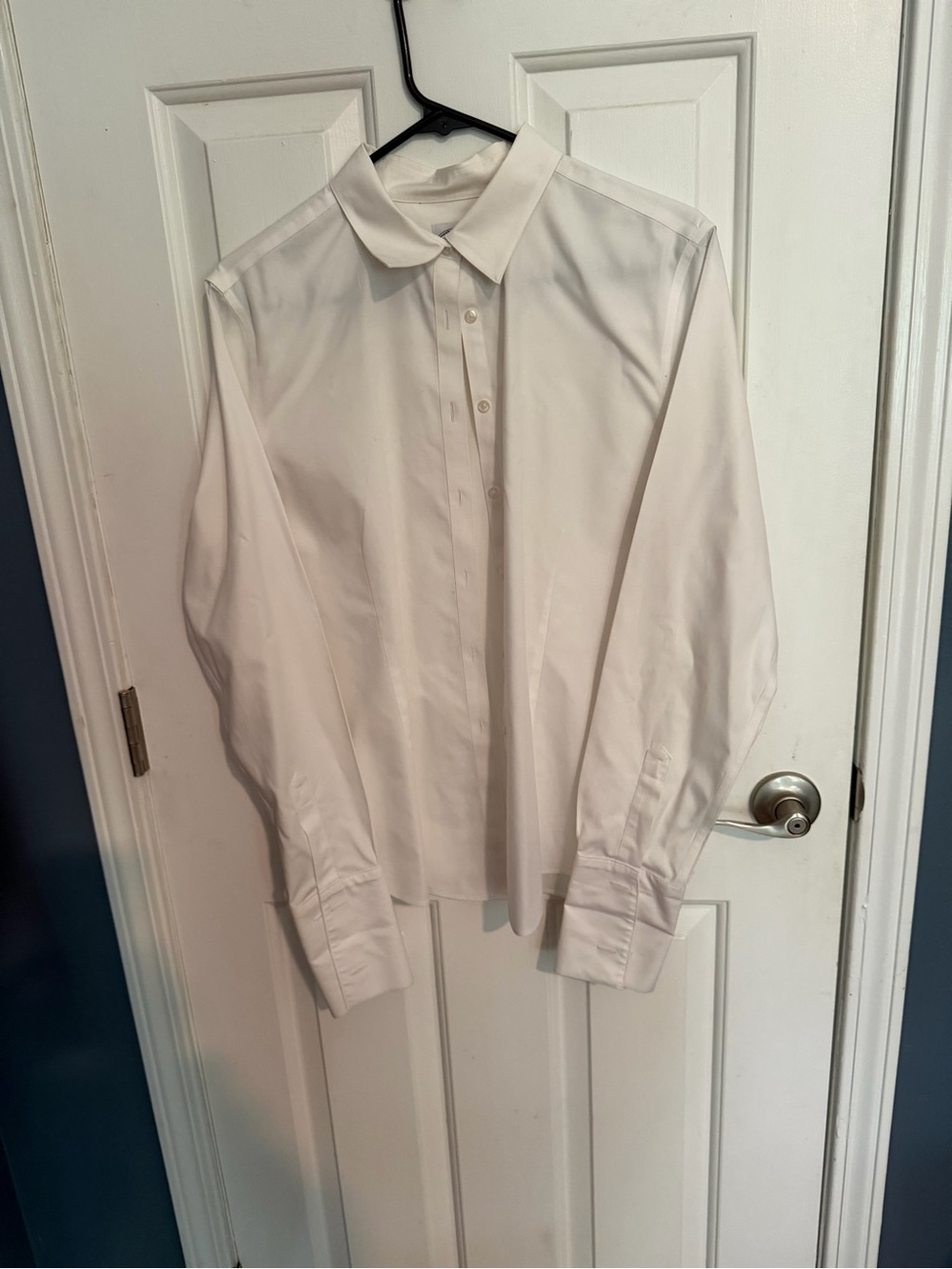 Classic Women’s White French Cuff Dress Shirt